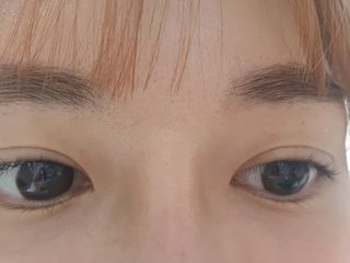 앤365 [ANN365LENS] 저스트 블랙, 초코 2종 중 택일 — 5점을 준 리뷰어가 2021년 12월 올린 사용 사진