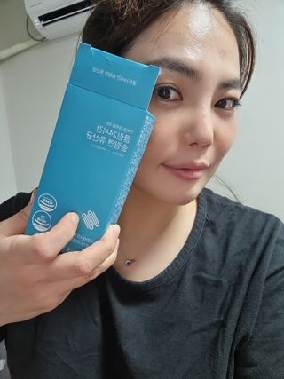 클린24시간 슬림앤유산균 1박스 (3.5g X 15포) — 5점을 준 리뷰어가 2022년 8월 올린 사용 사진