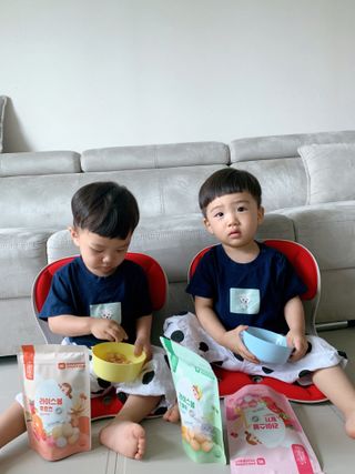 아비삭라이스볼 3종 /딸기,후르츠,단호박 — 5점을 준 리뷰어가 2021년 5월 올린 사용 사진