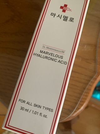 닥터마시멜로 닥터 마시멜로 마블러스 히알루론산 앰플 — 4.5점을 준 리뷰어가 2021년 3월 올린 사용 사진