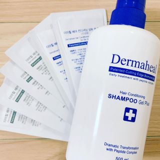 더마힐 헤어 컨디셔닝 샴푸 500ml 3종 중 택1 — 5점을 준 리뷰어가 2021년 3월 올린 사용 사진