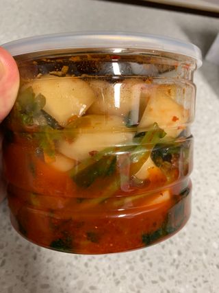셰프애찬 알타리김치 총각김치 1kg — 5점을 준 리뷰어가 2022년 10월 올린 사용 사진