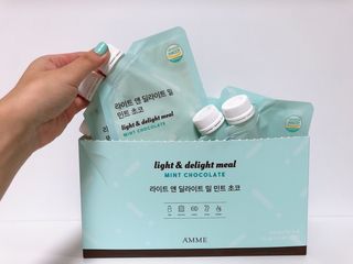 아므_이너뷰티 라이트 앤 딜라이트 밀 민트 초코 — 5점을 준 리뷰어가 2021년 7월 올린 사용 사진