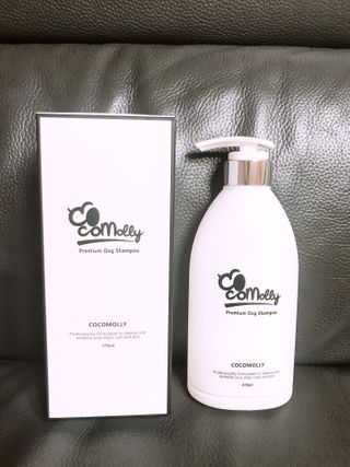 예민한 피부를 위한 코코몰리 All in one 자연유래 샴푸 — 5점을 준 리뷰어가 2021년 3월 올린 사용 사진
