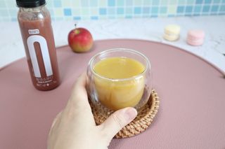 BLENDY'S 핑크 스무디+블론디 스무디 — 5점을 준 리뷰어가 2021년 9월 올린 사용 사진