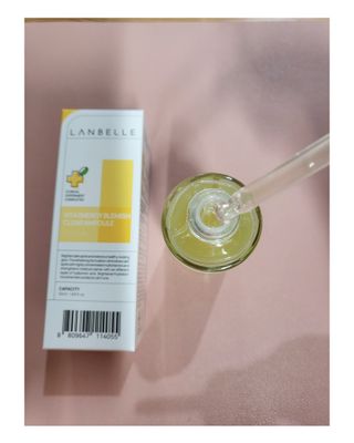 랑벨 비타 에너지 잡티 앰플 50ml 고농축 비타민, 저자극, 수분 촉촉, 미백 앰플 — 5점을 준 리뷰어가 2022년 4월 올린 사용 사진