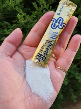 서울약사신협_프로바이오생유산균골드_2.5x120포 — 5점을 준 리뷰어가 2021년 7월 올린 사용 사진