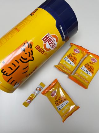 광동생활건강 프리 [광동] VB와 VC를 함유한 멀티 비타민 비타 500 데일리 스틱 180포 — 5점을 준 리뷰어가 2022년 6월 올린 사용 사진