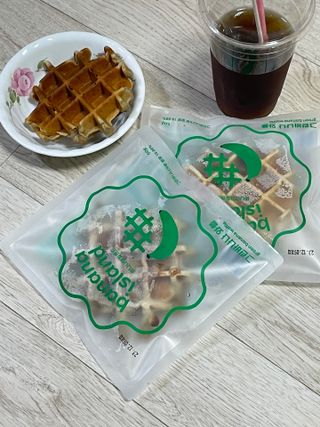 바나나아일랜드 그린바나나 와플 — 5점을 준 리뷰어가 2023년 4월 올린 사용 사진