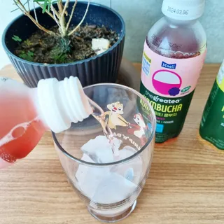 더그레잇티 콤부차 [매일유업] 더그레잇티 44kcal 콤부차 300ml *12개입 (오리지널 6개+베리리치 6개) — 5점을 준 리뷰어가 2023년 7월 올린 사용 사진