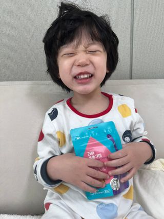 푸름웰니스 라바 쑥쑥구미 36g — 5점을 준 리뷰어가 2022년 4월 올린 사용 사진