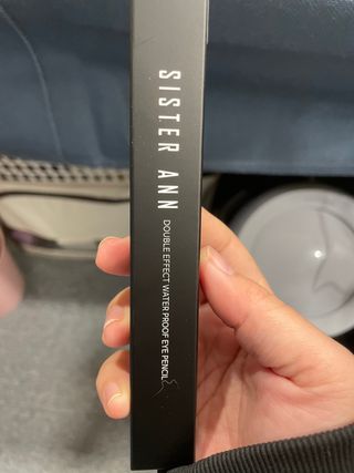 씨스터앤 더블이펙트 워터프루프 아이펜슬 11종 택 1 — 5점을 준 리뷰어가 2022년 1월 올린 사용 사진