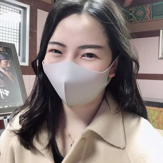 [에이블밤부] 리퓨어 쿠퍼 마스크 10color — 4점을 준 리뷰어가 2021년 2월 올린 사용 사진
