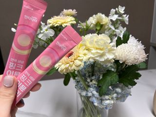 [인디닥터] 면역 생생 핑크 이뮨 젤리 — 5점을 준 리뷰어가 2022년 4월 올린 사용 사진