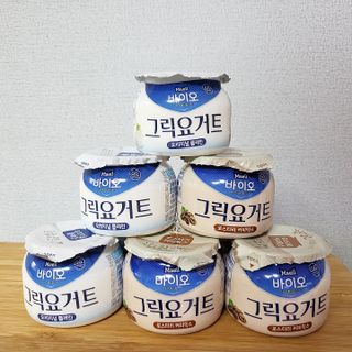 매일바이오 그릭요거트 오리지널 플레인 4개, 로스터리 커피믹스 4개 — 5점을 준 리뷰어가 2021년 12월 올린 사용 사진