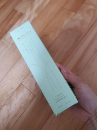 스킨큐어 산다화 순한 클렌징 동백 오일 200ml — 5점을 준 리뷰어가 2023년 5월 올린 사용 사진