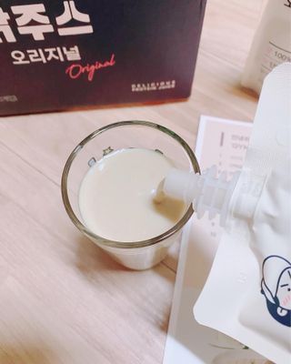 서비푸드 리얼 닭주스 오리지널 200g 1세트 10개입 — 4점을 준 리뷰어가 2022년 1월 올린 사용 사진