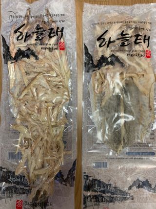 [오늘바스켓] 용대리 손질하늘태 130g — 5점을 준 리뷰어가 2021년 6월 올린 사용 사진