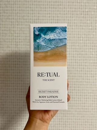 레츄얼 더 센트 바디로션 시크릿 파라다이스(500ml) — 5점을 준 리뷰어가 2022년 6월 올린 사용 사진