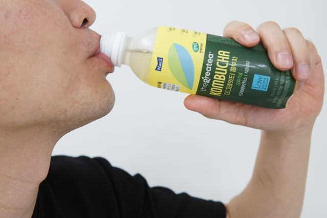 [매일유업] 더그레잇티 44kcal 콤부차 300ml *12개입 (오리지널 6개+베리리치 6개) 리뷰 사진