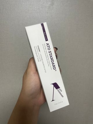 아토스탠다드 베이비크림 — 5점을 준 리뷰어가 2021년 1월 올린 사용 사진