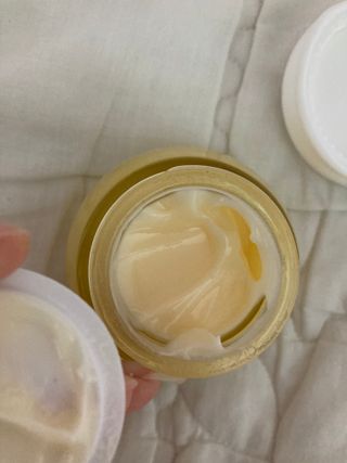 [후르디아] 미백 기능성 감귤 브라이트닝 크림 — 4점을 준 리뷰어가 2021년 4월 올린 사용 사진