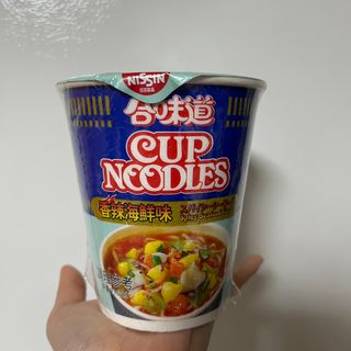 NISSIN 닛신 컵누들  4종 - 씨푸드오리지날, 씨푸드 스파이시, 씨푸드 커리, 씨푸드 XO소스 — 5점을 준 리뷰어가 2022년 4월 올린 사용 사진