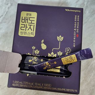 광동생활건강 나우 [광동] 배도라지 쌍화스틱 10mL x 100포 — 5점을 준 리뷰어가 2022년 12월 올린 사용 사진
