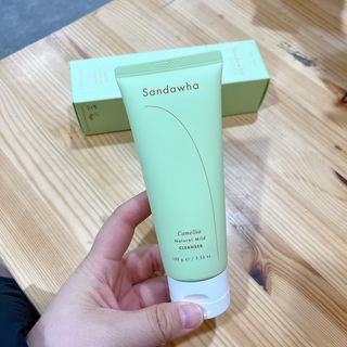 스킨큐어 산다화 울트라 젠틀 약산성 세안제 — 5점을 준 리뷰어가 2023년 3월 올린 사용 사진