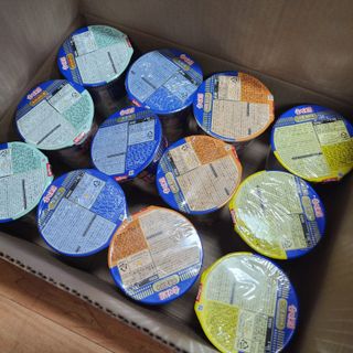 NISSIN 닛신 컵누들  4종 - 씨푸드오리지날, 씨푸드 스파이시, 씨푸드 커리, 씨푸드 XO소스 — 5점을 준 리뷰어가 2022년 12월 올린 사용 사진