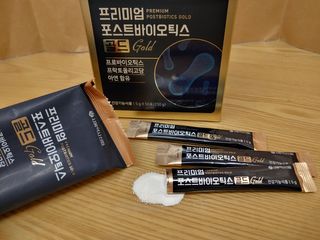 서울약사신협_프리미엄포스트바이오틱스골드_5g x 50포 — 5점을 준 리뷰어가 2021년 2월 올린 사용 사진