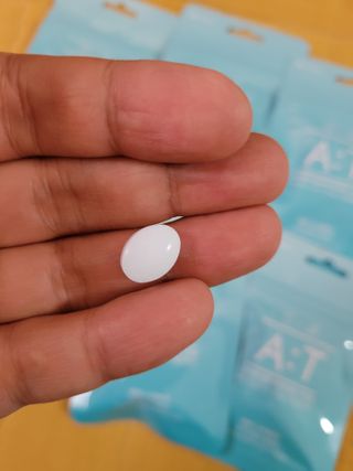 입 냄새 완화에 도움을 주는 에티켓 캔디 앳캔디 스트롱민트 — 5점을 준 리뷰어가 2021년 1월 올린 사용 사진
