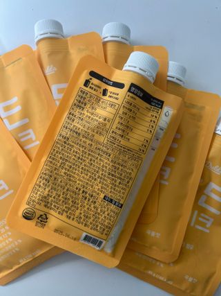 [덜다] 든든 식물성 단백질 쉐이크 40g X 7입 (곡물/딸기) — 5점을 준 리뷰어가 2023년 8월 올린 사용 사진