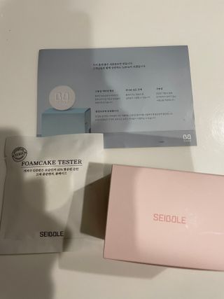 자이블 폼케이크 베이직 바질/피오니 — 5점을 준 리뷰어가 2022년 1월 올린 사용 사진