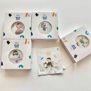 [블루 본 아이노우] 유아용 컬러마스크 40 PCS SET 2중 택 1 — 5점을 준 리뷰어가 2021년 4월 올린 사용 사진