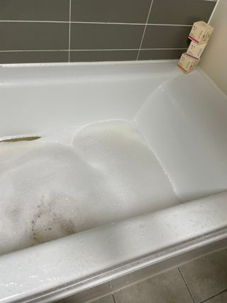 버블데이 배쓰밤 거품입욕제 버블바 6종 — 5점을 준 리뷰어가 2021년 10월 올린 사용 사진