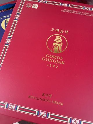 쿠팡구매평-[고려공작1392] 홍삼파우치 50mL X 30포 — 5점을 준 리뷰어가 2025년 9월 올린 사용 사진