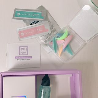 피비에스코리아 [오마이셀프] 셀프 속눈썹펌 키트 뷰러펌 파마 세트 — 4점을 준 리뷰어가 2021년 12월 올린 사용 사진