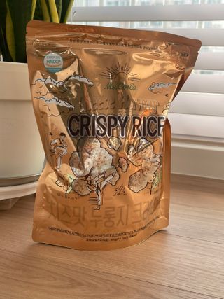 미즈꼬레아 치즈맛 누룽지크리스피 — 5점을 준 리뷰어가 2022년 2월 올린 사용 사진