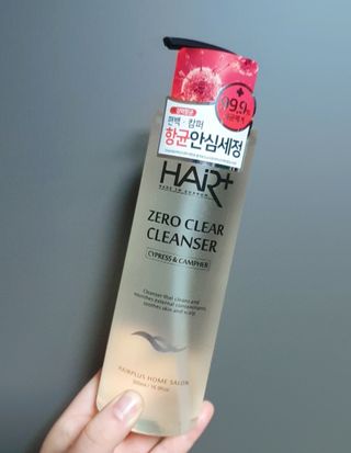 헤어플러스 제로클리어 샴푸 500ml, 두피팩 210ml 2종SET — 5점을 준 리뷰어가 2021년 3월 올린 사용 사진