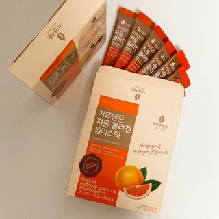 자연에온 가득담은 자몽 콜라겐 젤리스틱 2BOX — 4점을 준 리뷰어가 2020년 12월 올린 사용 사진