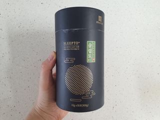 프리마인 자체 기업부설 연구소에서 찾아낸 건강한 수면의 비밀.  슬립토 플러스 30포 — 4.5점을 준 리뷰어가 2022년 8월 올린 사용 사진