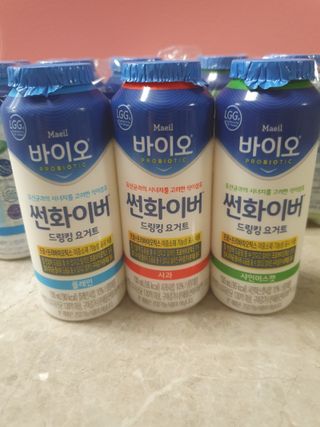 LIVE 매일바이오 썬화이버 드링킹 요거트 — 5점을 준 리뷰어가 2022년 8월 올린 사용 사진