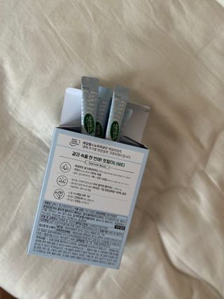 셀렉스스포츠 셀렉스 밀크세라마이드 저분자피쉬콜라겐 28포 X 1박스 — 4점을 준 리뷰어가 2021년 6월 올린 사용 사진
