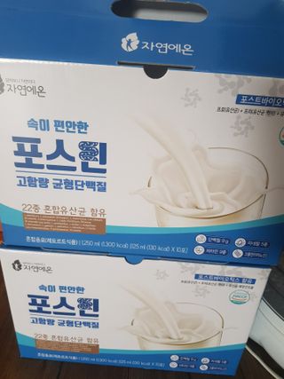 자연에온 마시는 프로틴 고함량 균형단백질 음료 포스틴 125ml 10개입 1BOX — 5점을 준 리뷰어가 2021년 5월 올린 사용 사진