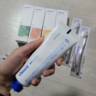 주식회사 클린디 [클린디] 기능성 치약 올인원 세트_살짝/달짝/활짝/반짝 — 5점을 준 리뷰어가 2022년 3월 올린 사용 사진