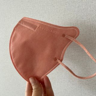애니가드 셋업마스크 4컬러 각 10매입 [크리미베이지, 캐시미어로즈, 초콜렛브라운, 미드나잇네이비] — 5점을 준 리뷰어가 2022년 2월 올린 사용 사진