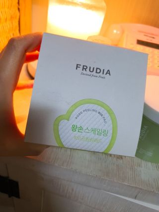 [후르디아] 약산성  모공 필링 패드(70매) — 5점을 준 리뷰어가 2021년 5월 올린 사용 사진