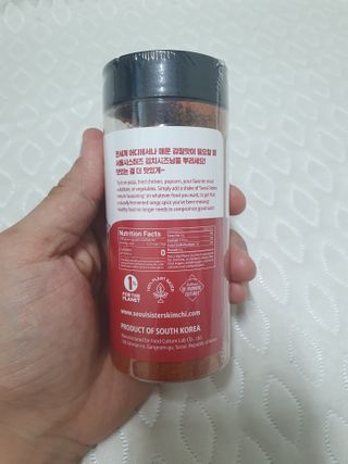 [서울시스터즈] 김치시즈닝 국내 최초 뿌려먹는 김치파우더 100g 1개+ 신제품 김치스낵 90g 2개 — 5점을 준 리뷰어가 2021년 8월 올린 사용 사진