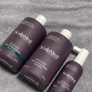 스칼프메드 레드캡슐바이옴 두피케어 프로바이오틱스 유산균 두피관리 세트 — 5점을 준 리뷰어가 2021년 4월 올린 사용 사진